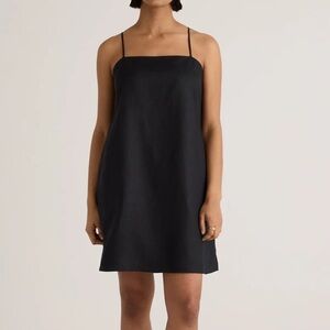 Quince linen mini dress